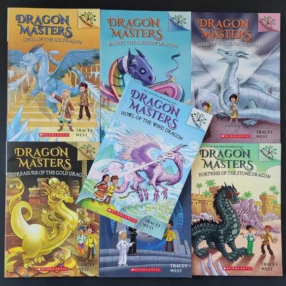LOT OF 15 DRAGON MASTERS BRANCHES PAPERBACK KIDS BOYS BOOKS #1-20 BY TRACEY WEST - Picture 5 of 14